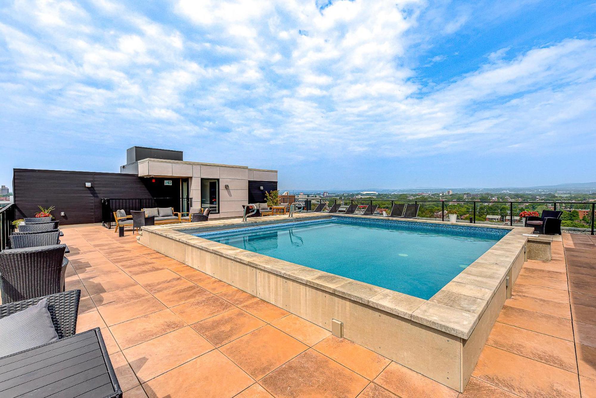 Appartement Luxe, Incredible Sunset View, Pool, Parking, Near Old Quebec Quebec City Exterior photo